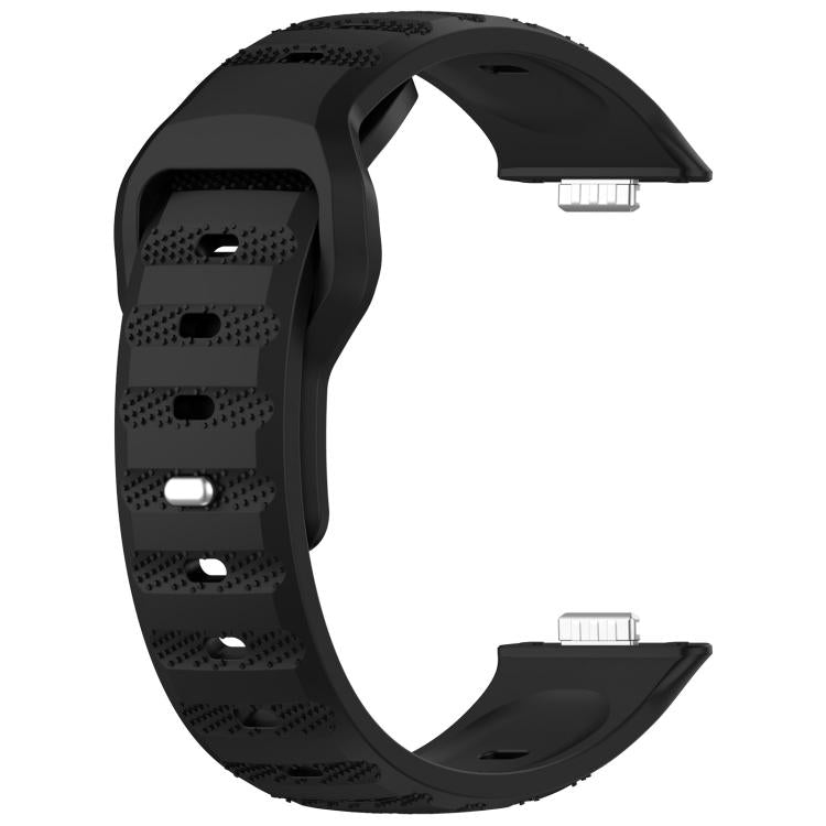 For Huawei Watch Fit3 Kalebol Dotted Pattern Silicone Strap