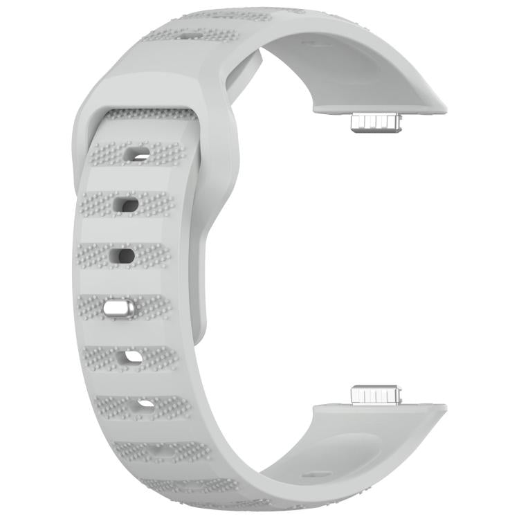 For Huawei Watch Fit3 Kalebol Dotted Pattern Silicone Strap