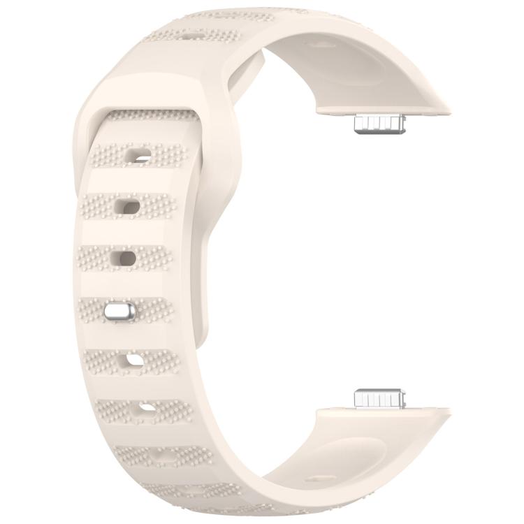 For Huawei Watch Fit3 Kalebol Dotted Pattern Silicone Strap