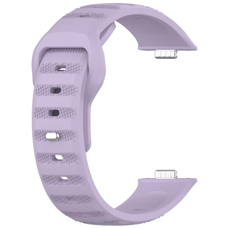 For Huawei Watch Fit3 Kalebol Dotted Pattern Silicone Strap