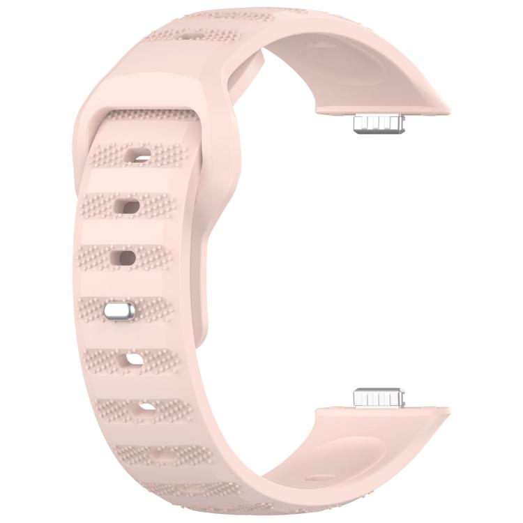 For Huawei Watch Fit3 Kalebol Dotted Pattern Silicone Strap