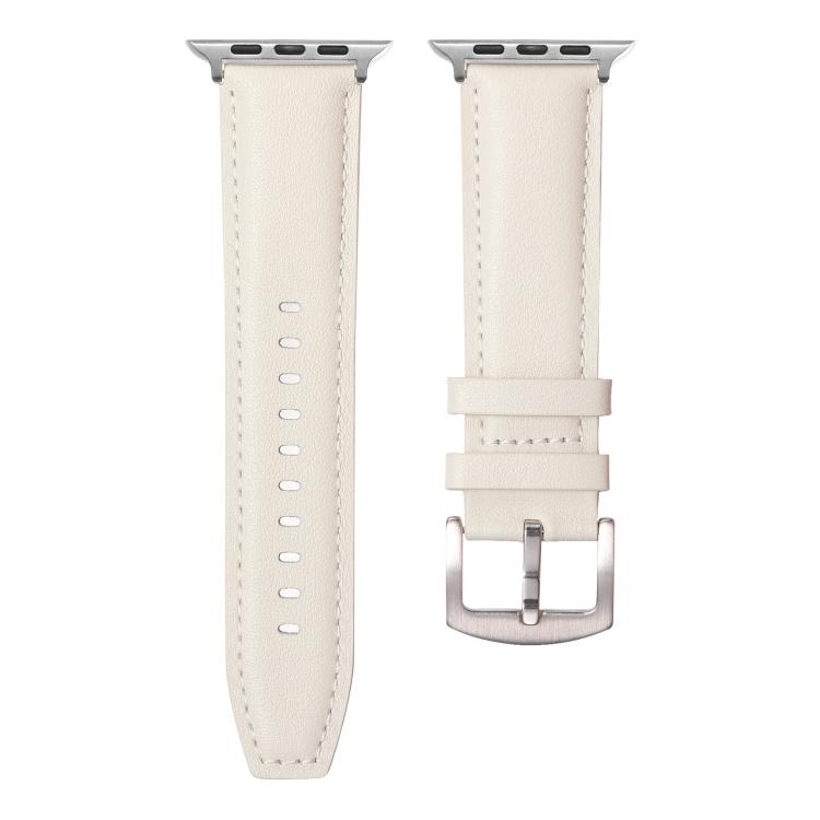 For Apple Watch 42mm / 41mm / 40mm / 38mm Kalebol Plain Genuine Leather Watch Band
