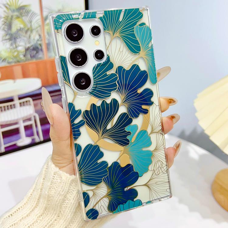 For Samsung Galaxy S24 Ultra 5G Dual-side Laminating IMD MagSafe Phone Case