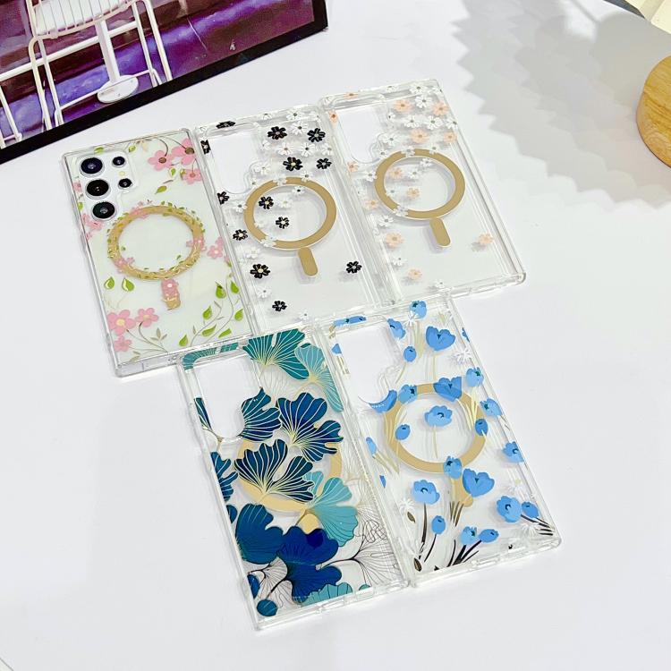For Samsung Galaxy S23 Ultra 5G Dual-side Laminating IMD MagSafe Phone Case