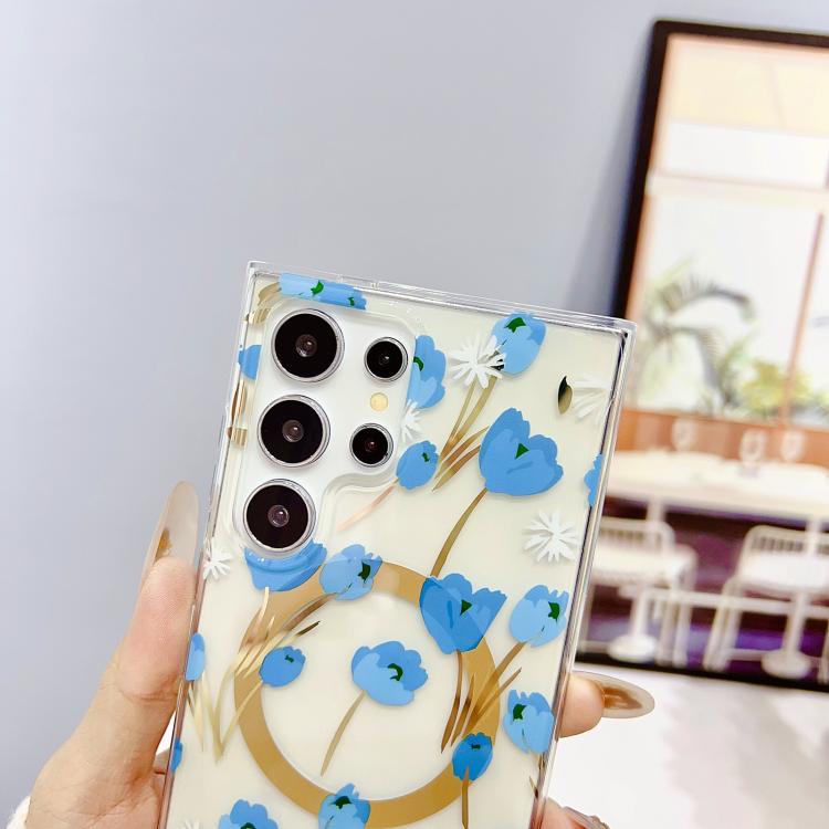 For Samsung Galaxy S23 Ultra 5G Dual-side Laminating IMD MagSafe Phone Case