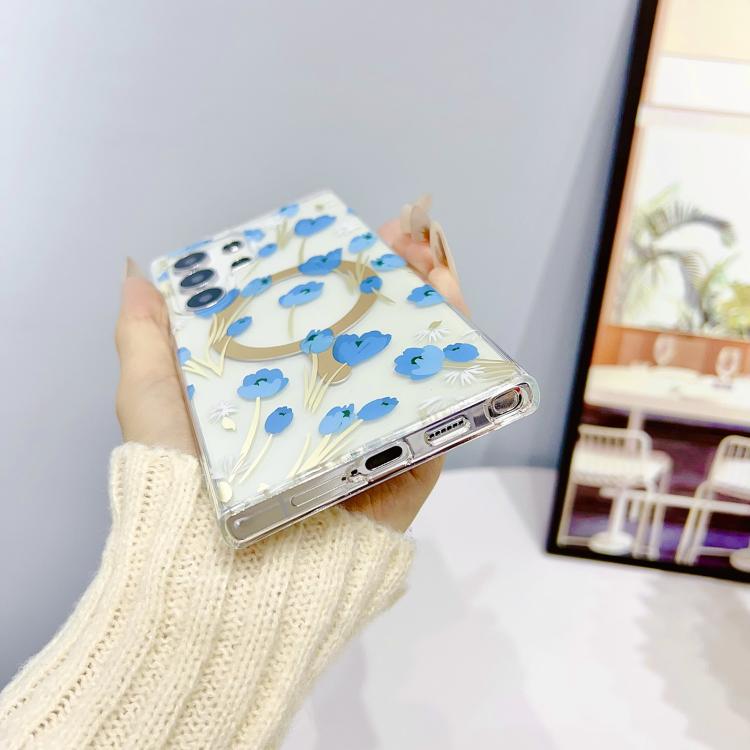 For Samsung Galaxy S24 Ultra 5G Dual-side Laminating IMD MagSafe Phone Case