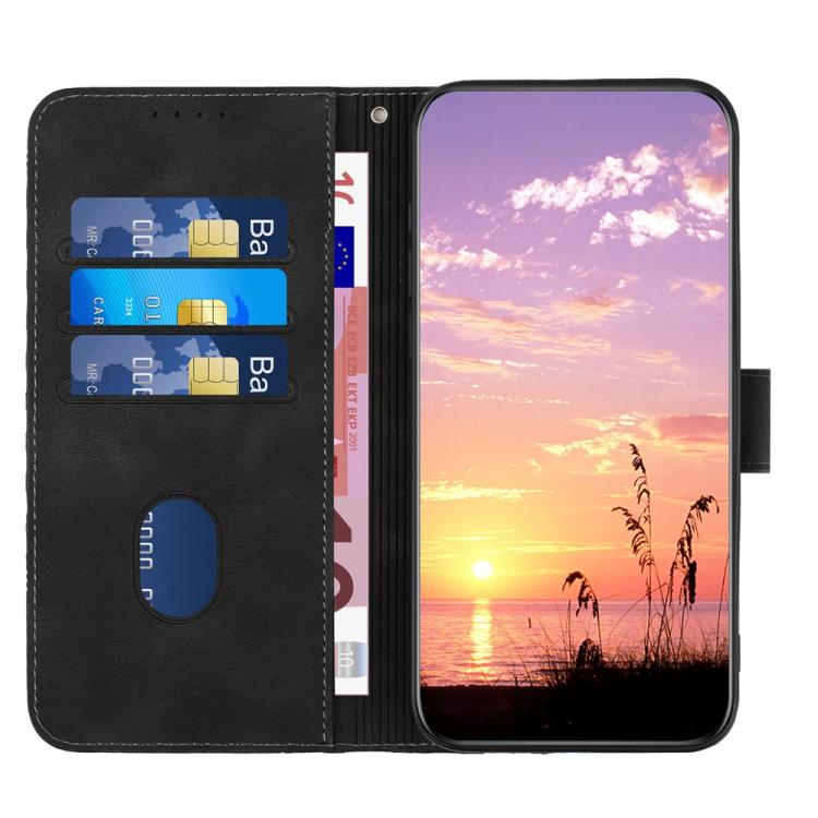 For Xiaomi 17 Pro Elephant Head Embossed Phone Leather Case with Lanyard