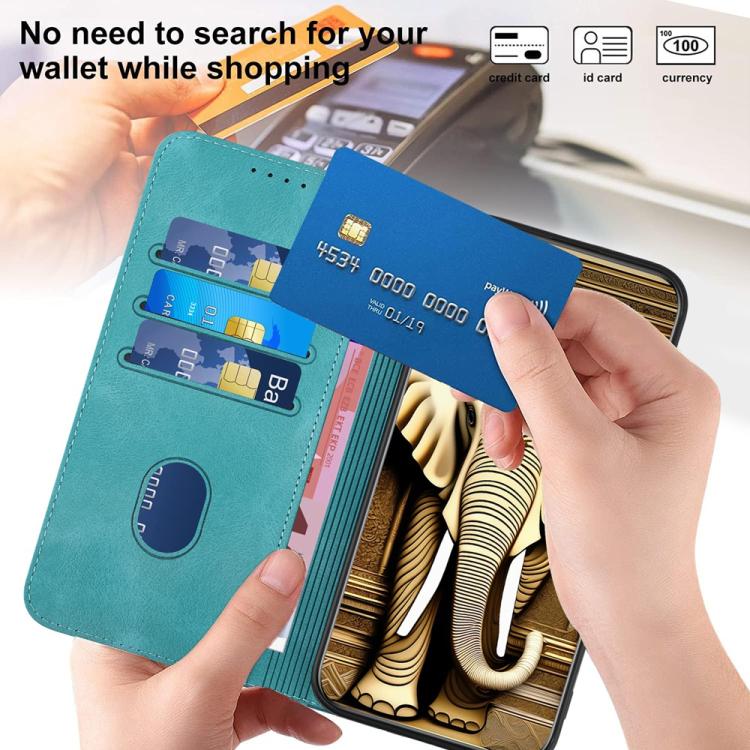 For Xiaomi 17 Pro Elephant Head Embossed Phone Leather Case with Lanyard