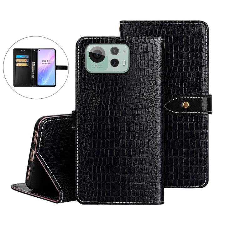 For Asus Zenfone 12 Ultra idewei Crocodile Texture Leather Phone Case