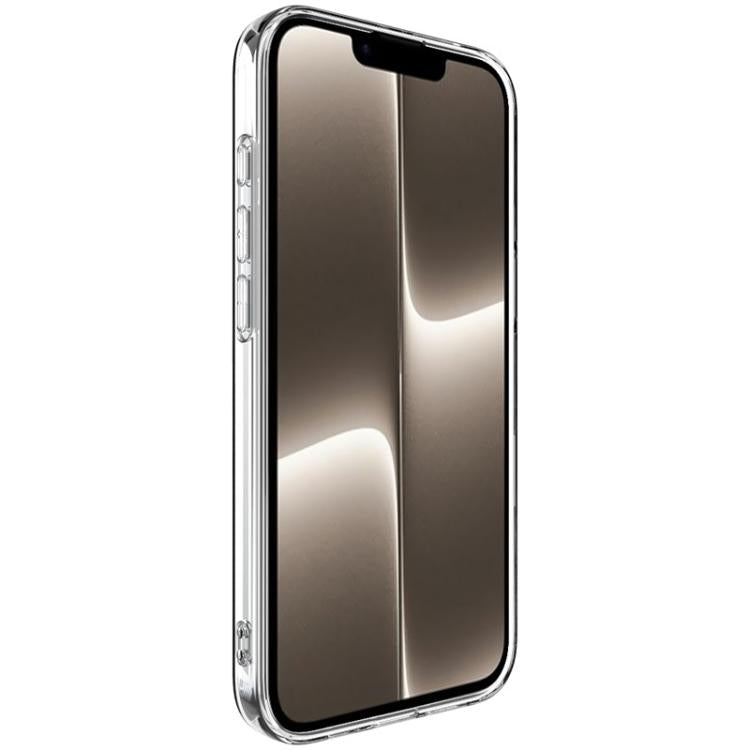 For iPhone 16e imak UX-5 Series Super Slim Transparent Shockproof TPU Protective Case - Transparent