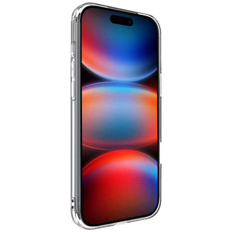 For iPhone 17 Pro imak UX-5 Series Super Slim Transparent Shockproof TPU Protective Case - Transparent