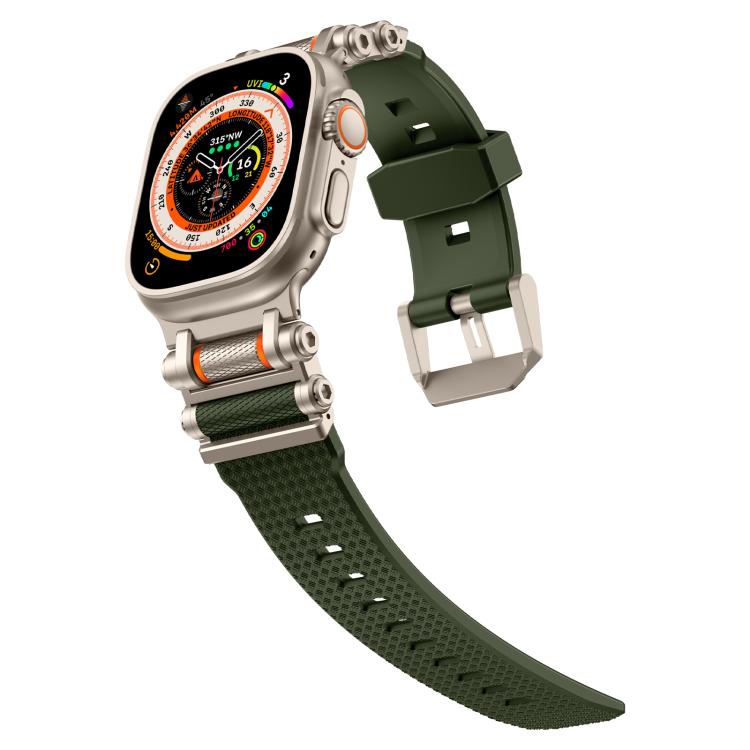 For Apple Watch 46mm / 49mm / 45mm / 44mm Armor Gear Silicone Watch Band