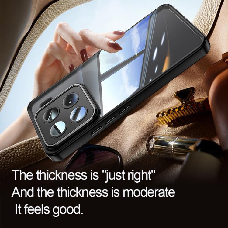 For Xiaomi 15 Acrylic Hybrid TPU Armor Shockproof Phone Case
