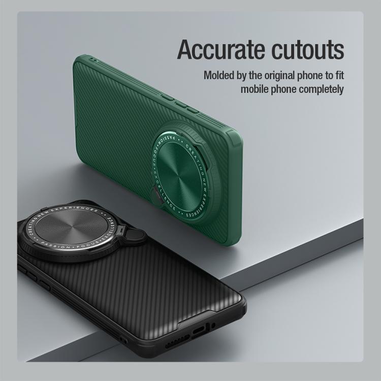 For Xiaomi 15 Ultra NILLKIN Black Mirror Prop CD Texture Mirror Phone Case
