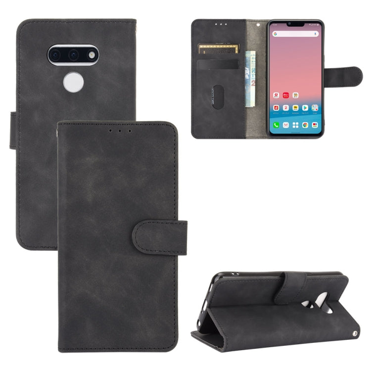 For LG Style 3 Solid Color Skin Feel Magnetic Buckle Horizontal Flip Calf Texture PU Leather Case with Holder & Card Slots & Wallet