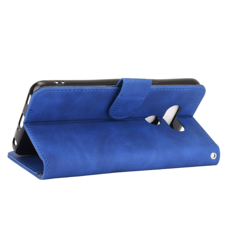 For LG Style 3 Solid Color Skin Feel Magnetic Buckle Horizontal Flip Calf Texture PU Leather Case with Holder & Card Slots & Wallet