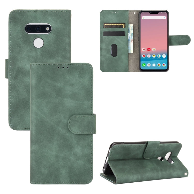 For LG Style 3 Solid Color Skin Feel Magnetic Buckle Horizontal Flip Calf Texture PU Leather Case with Holder & Card Slots & Wallet