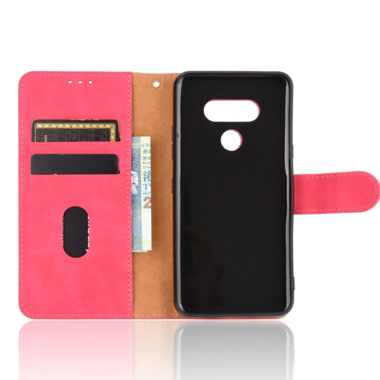 For LG Style 3 Solid Color Skin Feel Magnetic Buckle Horizontal Flip Calf Texture PU Leather Case with Holder & Card Slots & Wallet