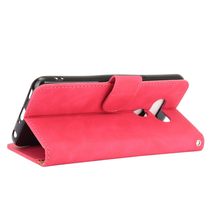 For LG Style 3 Solid Color Skin Feel Magnetic Buckle Horizontal Flip Calf Texture PU Leather Case with Holder & Card Slots & Wallet