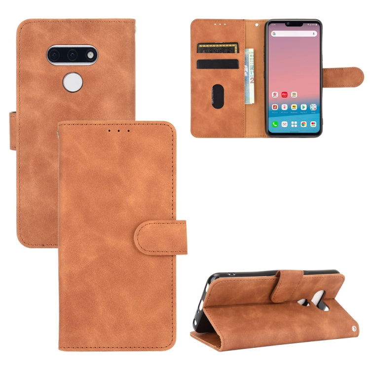 For LG Style 3 Solid Color Skin Feel Magnetic Buckle Horizontal Flip Calf Texture PU Leather Case with Holder & Card Slots & Wallet