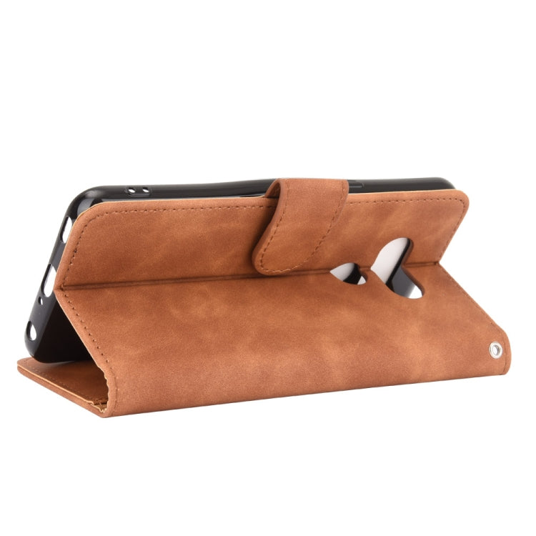 For LG Style 3 Solid Color Skin Feel Magnetic Buckle Horizontal Flip Calf Texture PU Leather Case with Holder & Card Slots & Wallet