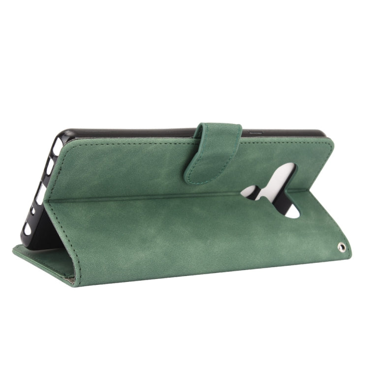 For LG Stylo 6 Solid Color Skin Feel Magnetic Buckle Horizontal Flip Calf Texture PU Leather Case with Holder & Card Slots & Wallet