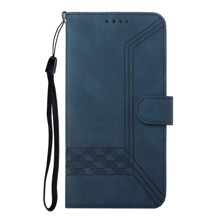 For Nothing Phone 3a Cubic Skin Feel Flip Leather Phone Case