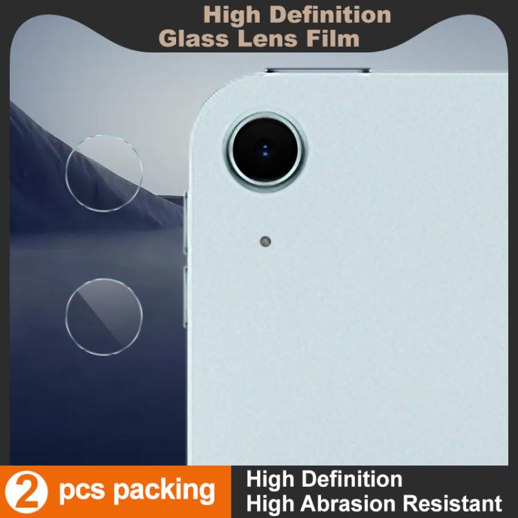 For iPad Air 13 inch M3 2025 2 PCS/Set IMAK HD Glass Rear Camera Lens Film