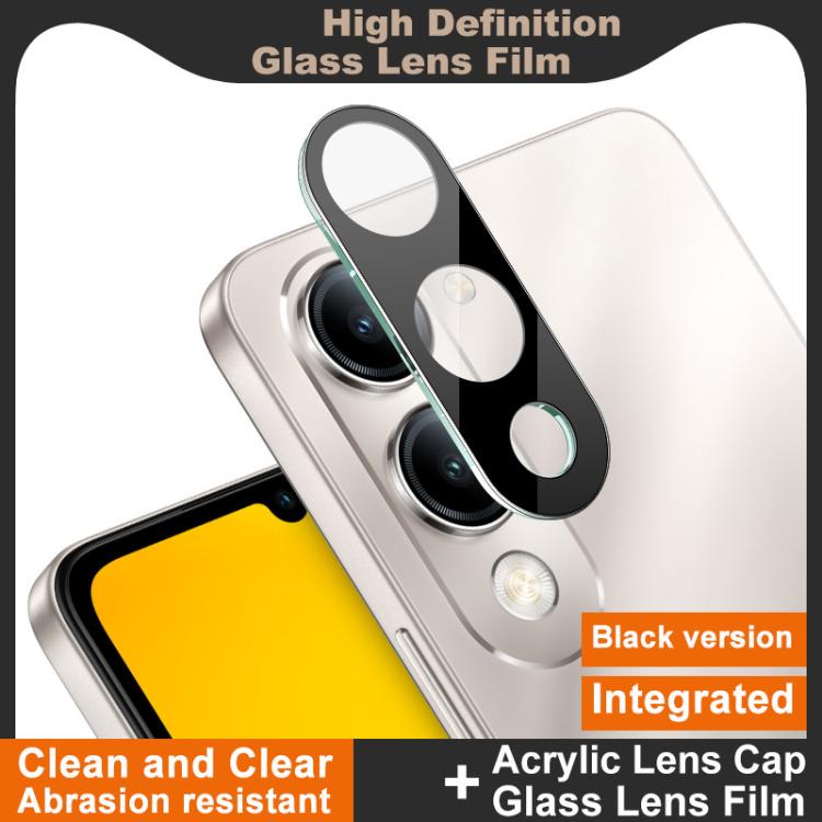 For vivo Y29s 5G / Y04 4G imak High Definition Integrated Glass Lens Film Black Version