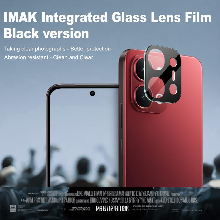 For vivo Y500i 5G imak High Definition Integrated Glass Lens Film Black Version
