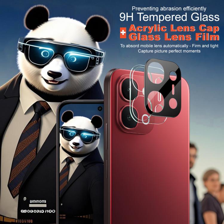 For vivo Y500i 5G imak High Definition Integrated Glass Lens Film Black Version