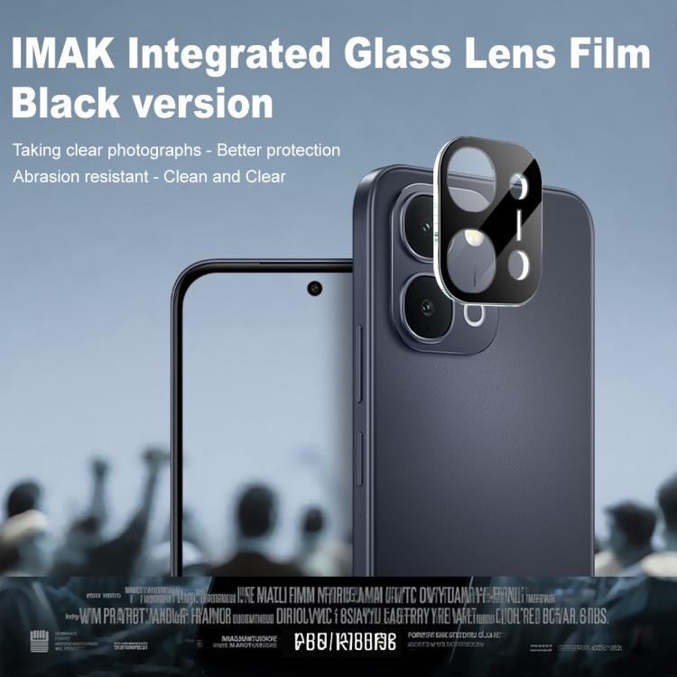 For vivo iQOO Z11x 5G imak High Definition Integrated Glass Lens Film Black Version