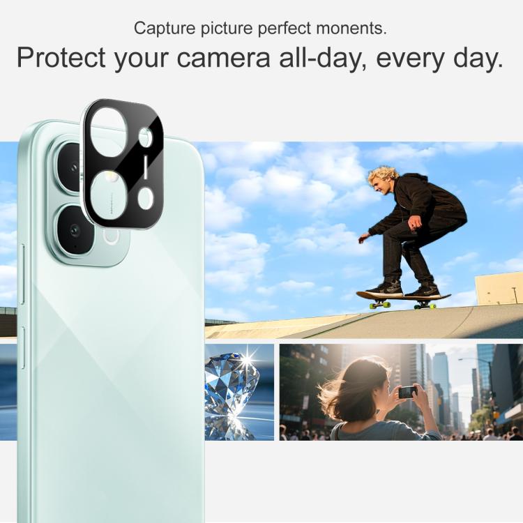 For vivo iQOO Z11x 5G imak High Definition Integrated Glass Lens Film Black Version