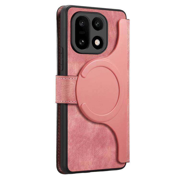 For OnePlus 15 CaseNeo MagSafe RFID Anti-theft Retro Leather Phone Case