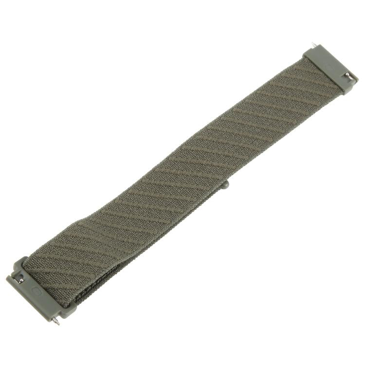 22mm Twill Nylon Loop Hook and Loop Fastener Watch Band