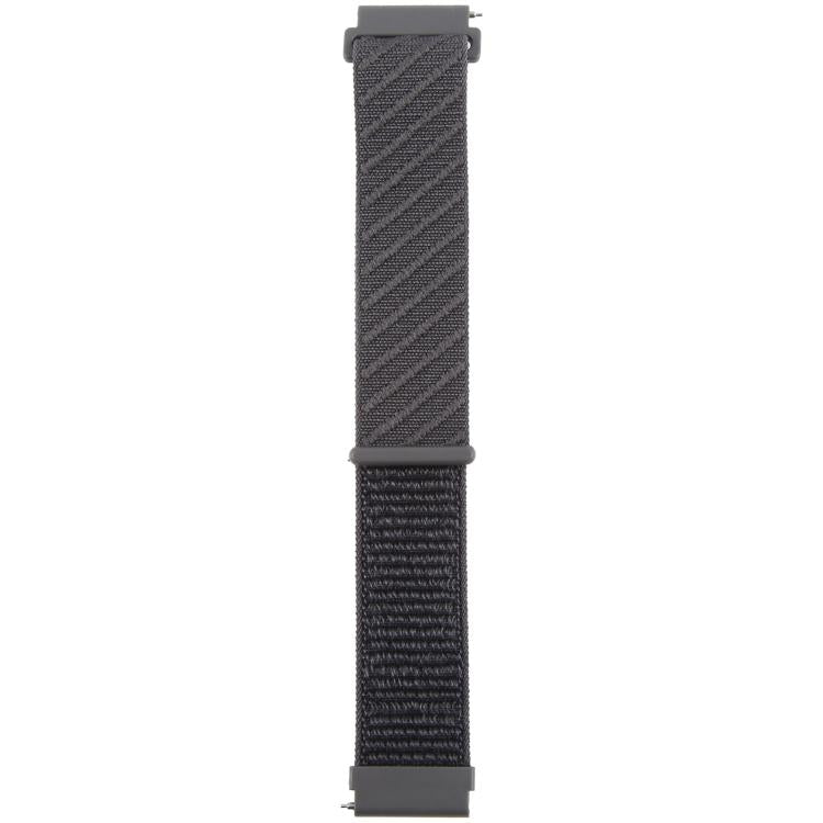22mm Twill Nylon Loop Hook and Loop Fastener Watch Band