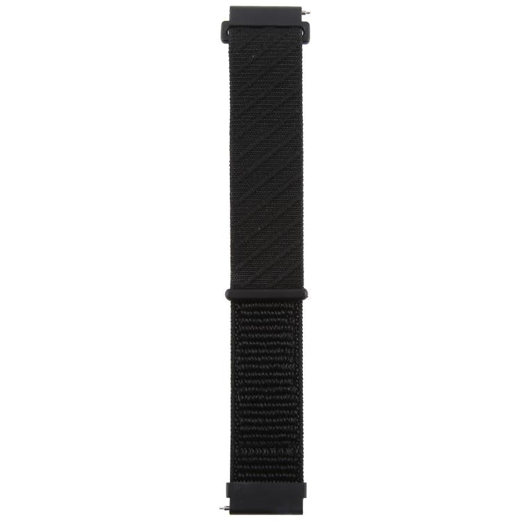 22mm Twill Nylon Loop Hook and Loop Fastener Watch Band