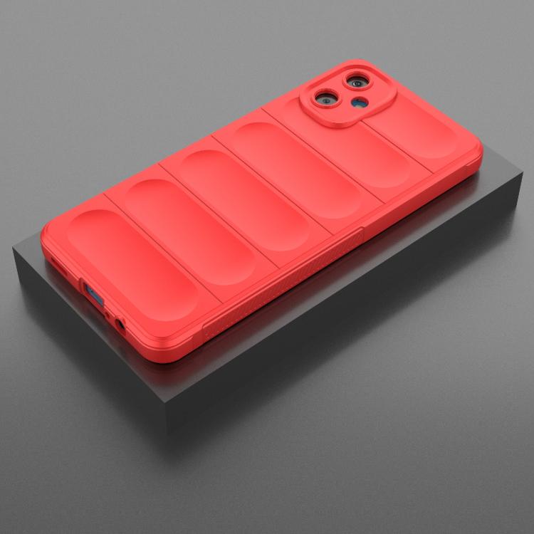 For Samsung Galaxy F06 5G Magic Shield TPU + Flannel Phone Case