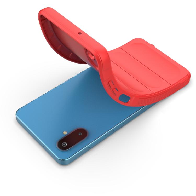 For Samsung Galaxy F06 5G Magic Shield TPU + Flannel Phone Case