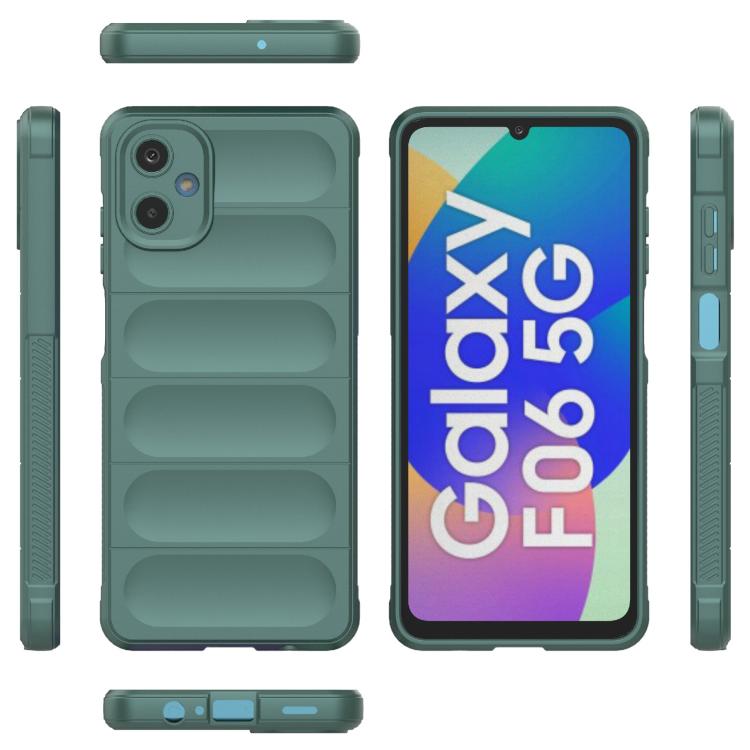 For Samsung Galaxy F06 5G Magic Shield TPU + Flannel Phone Case