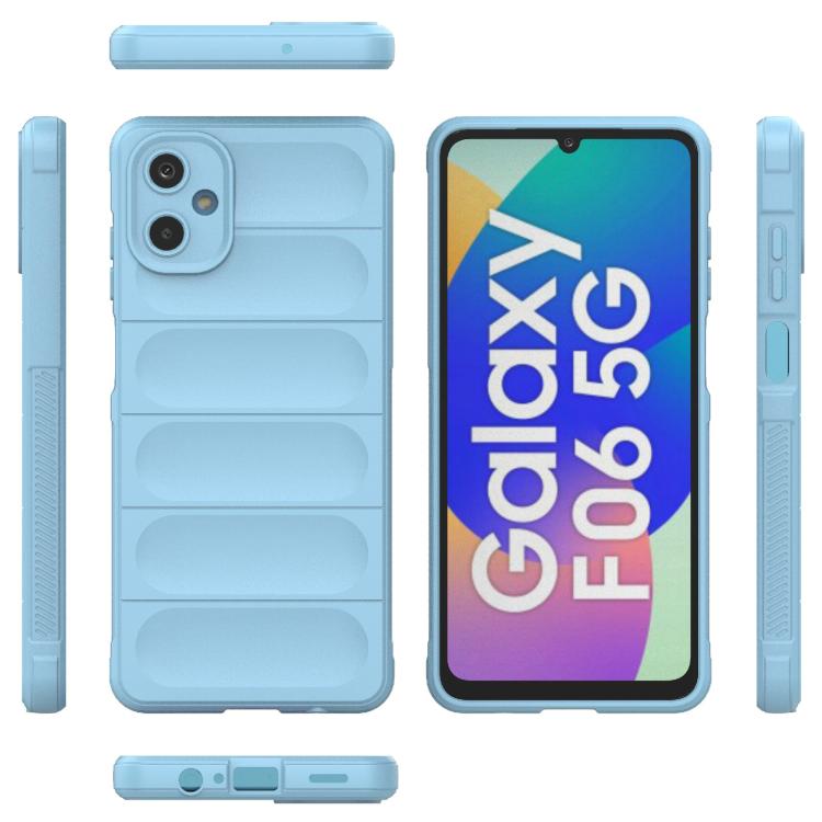For Samsung Galaxy F06 5G Magic Shield TPU + Flannel Phone Case