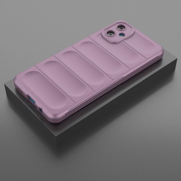For Samsung Galaxy F06 5G Magic Shield TPU + Flannel Phone Case