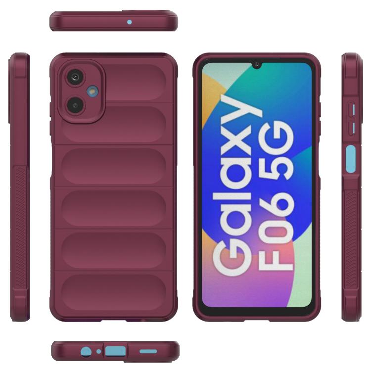 For Samsung Galaxy F06 5G Magic Shield TPU + Flannel Phone Case