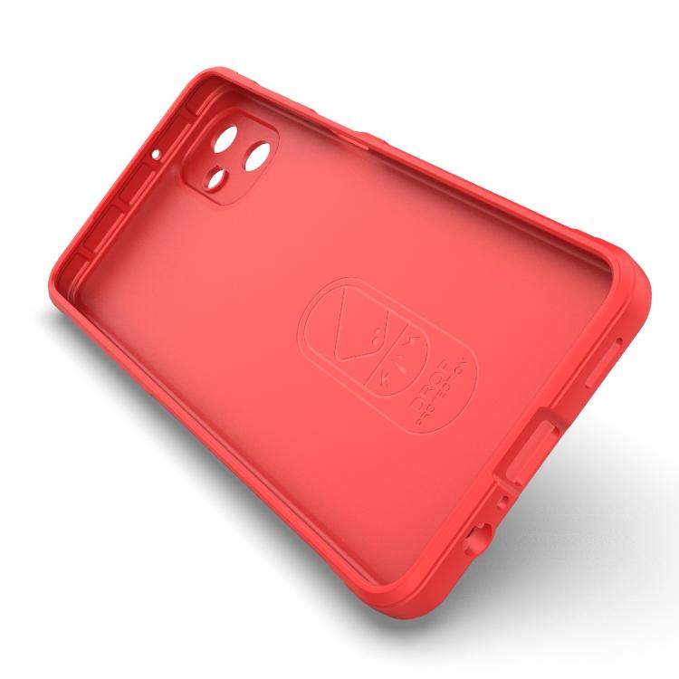 For Samsung Galaxy F06 5G Magic Shield TPU + Flannel Phone Case