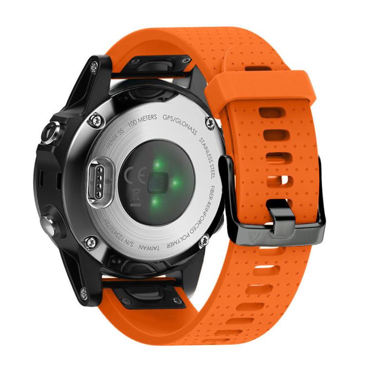For Garmin QuickFit 20mm Kalebol Dot Texture Silicone Watch Band
