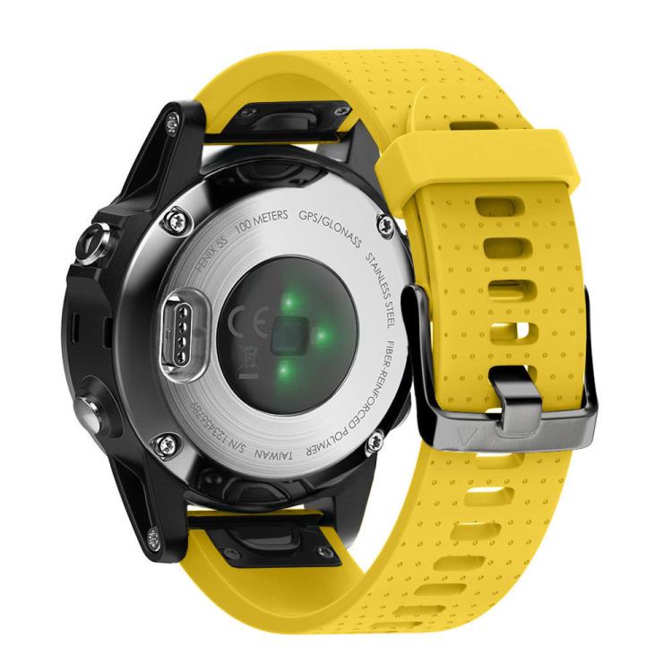 For Garmin QuickFit 20mm Kalebol Dot Texture Silicone Watch Band