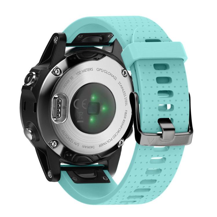For Garmin QuickFit 20mm Kalebol Dot Texture Silicone Watch Band