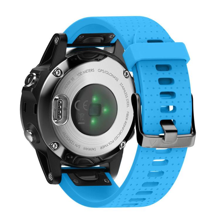 For Garmin QuickFit 20mm Kalebol Dot Texture Silicone Watch Band