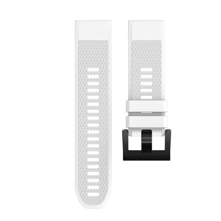 For Garmin QuickFit 22mm Kalebol Triangle Texture Silicone Watch Band
