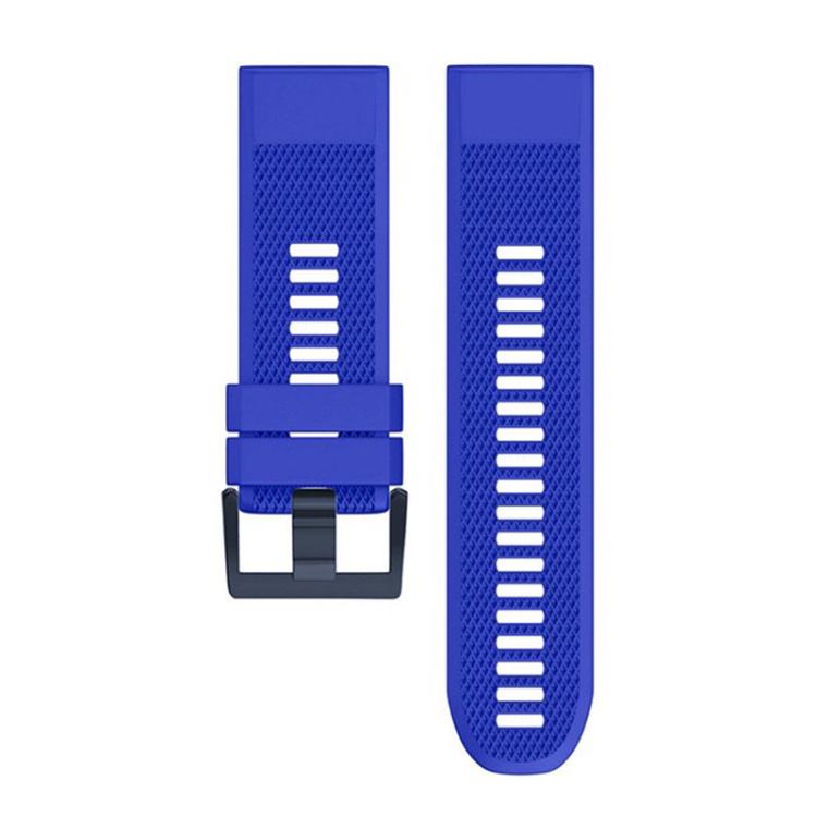 For Garmin QuickFit 22mm Kalebol Triangle Texture Silicone Watch Band